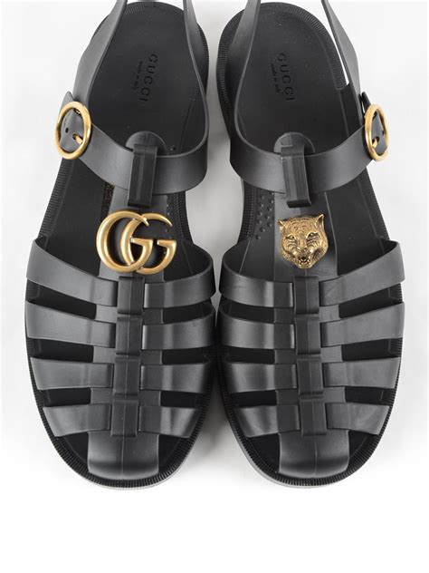 gucci fur sandals|gucci sandalen sale.